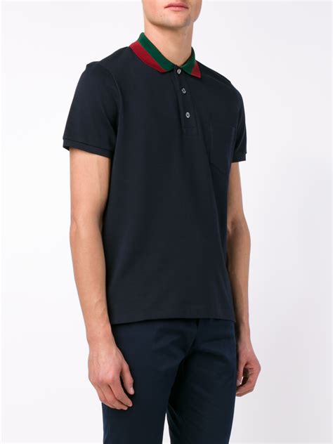 cheap wholesale gucci polo shirt|gucci navy striped polo shirt.